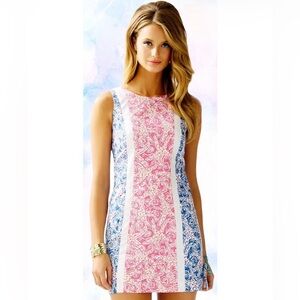 Lilly Pulitzer Delia Shift Dress Indigo Star Crush